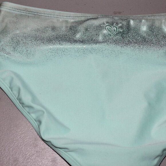 Blue 2 Pcs Justice Bikini Swimsuit Size 14 - Picture 11 of 11